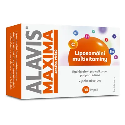 ALAVIS MAXIMA Liposomální multivitaminy 30 kapslí