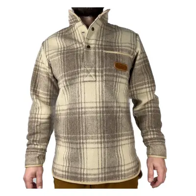 JUBÖ Vlněná košile Bushcraft Wool Shirt - béžová Velikost: XXL