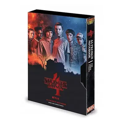 Zápisník Stranger Things S4 VHS