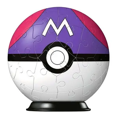 Puzzle Pokémon - 3D Pokéballs: Master Ball, dílků