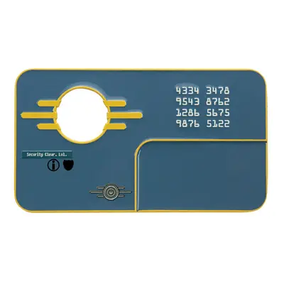 Sběratelský ingot Fallout - Vault Security Keycard