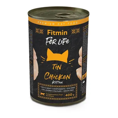 Fitmin For Life Cat tin kitten chicken 0,4 kg