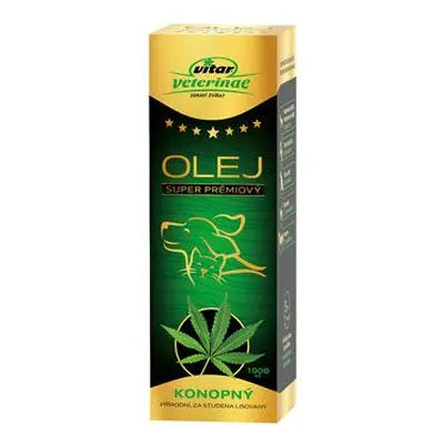 VITAR Veterinae Konopný olej 1000ml