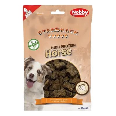 Nobby StarSnack Nobby pamlsky High Protein s koňským masem 150g