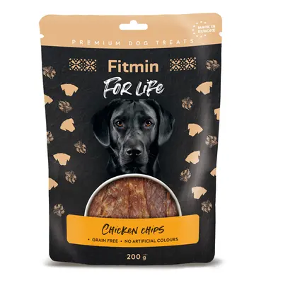 Fitmin For Life pochoutka Kuřecí chipsy 200g