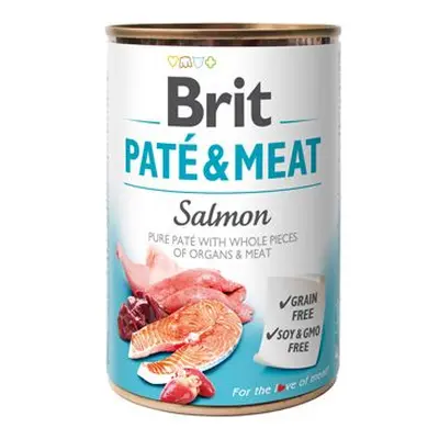 Brit Care Brit Dog Paté & Meat Salmon konzerva 400g