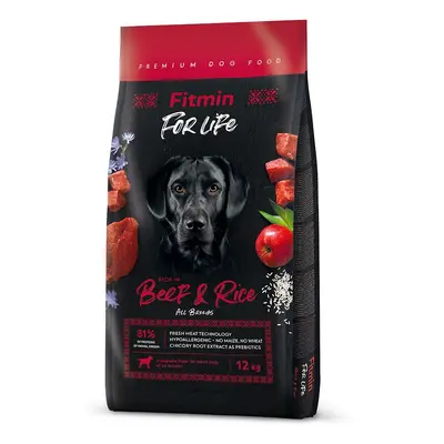 Fitmin For Life Fitmin Dog For Life Beef & Rice 12 kg