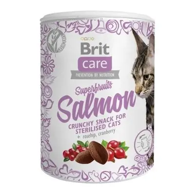 Brit Care Cat Snack Superfruits Salmon 100 g