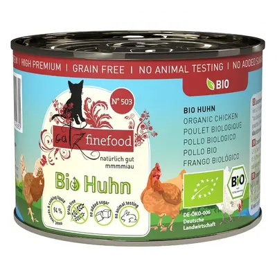 Catz finefood Konzerva Bio No.503 - s kuřecím masem 200g