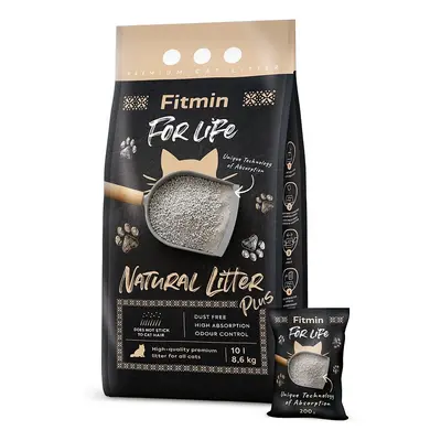 Fitmin For Life Natural litter Plus kočkolit 8,6kg 10l