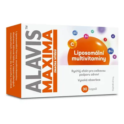 Alavis MAXIMA Liposomální multivitaminy 30cps