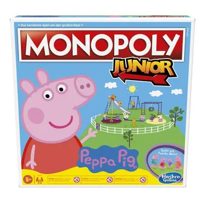 Desková hra Monopoly Junior Prasátko Peppa CZ SK