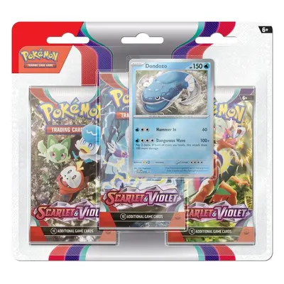 Pokémon karty Pokémon TCG: SV01 Scarlet & Violet - 3 Blister Booster