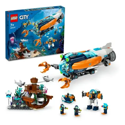 LEGO stavebnice LEGO® City 60379 Hlubinná průzkumná ponorka