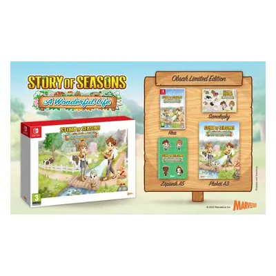 Hra na konzoli STORY OF SEASONS: A Wonderful Life - Limited Edition - Nintendo Switch