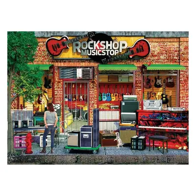 Puzzle Eurographics Puzzle Rock Shop 1000 dílků