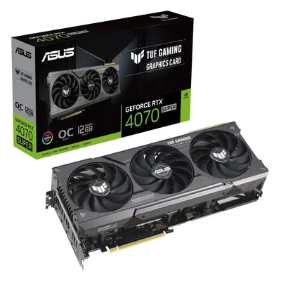 Grafická karta ASUS TUF GeForce RTX 4070 SUPER O12G GAMING