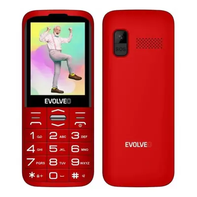 Mobilní telefon EVOLVEO EasyPhone XO červený