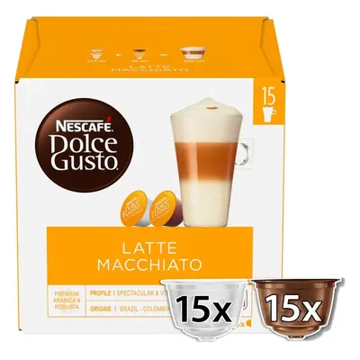 Kávové kapsle NESCAFÉ® Dolce Gusto® Latte Macchiato - 30 kapslí (15 porcí)