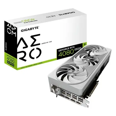 Grafická karta GIGABYTE GeForce RTX 4080 SUPER AERO OC 16G