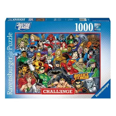 Puzzle Ravensburger 168842 Challenge Puzzle: DC Comics: Liga spravedlnosti 1000 dílků