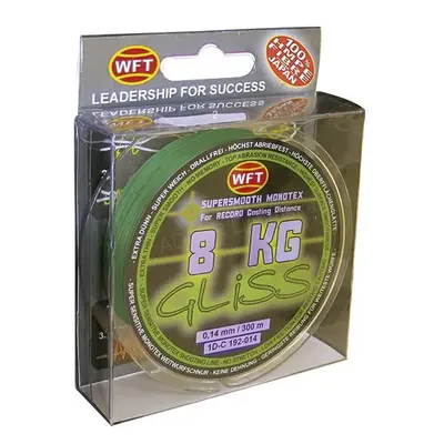 WFT Šnůra GLISS KG Green 150m 0,18mm 11kg