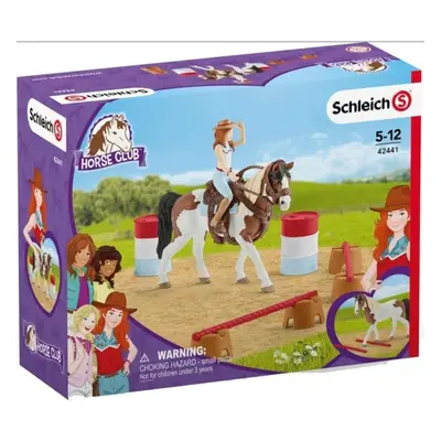 Schleich 42441 Hannah a jezdecká sada na western