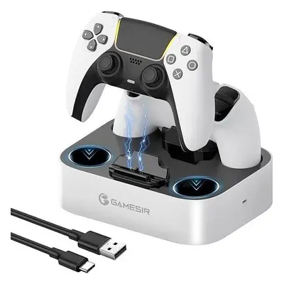 Stojan na herní ovladač GameSir Dual Charging Station pro PS5 Ovladače