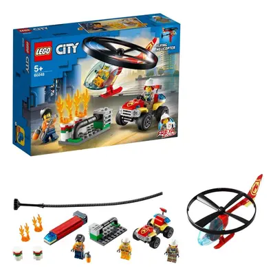 LEGO stavebnice LEGO City Fire 60248 Zásah hasičského vrtulníku