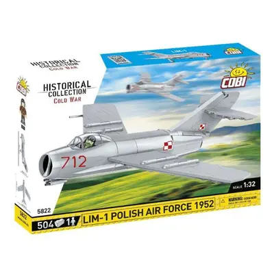 COBI 5822 Cold War Polský stíhací letoun LIM-1 (MIG-15)