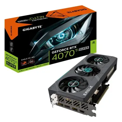 Grafická karta GIGABYTE GeForce RTX 4070 Ti SUPER EAGLE OC 16G