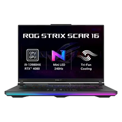 Herní notebook ASUS ROG Strix SCAR 16 G634JZR-NEBULA042W Off Black kovový