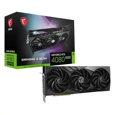 Grafická karta MSI GeForce RTX 4080 SUPER 16G GAMING X SLIM