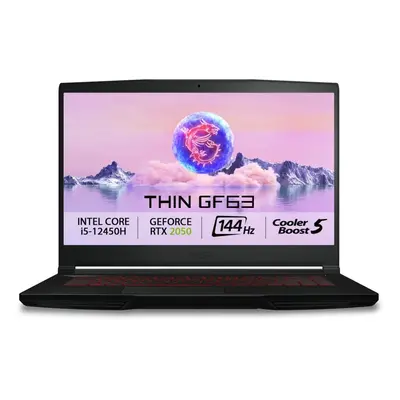 Herní notebook MSI Thin GF63 12UCX-812XCZ