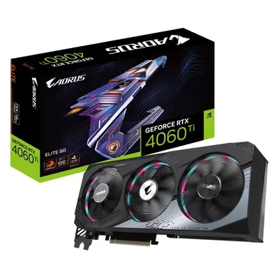 Grafická karta GIGABYTE AORUS GeForce RTX 4060 Ti ELITE 8G