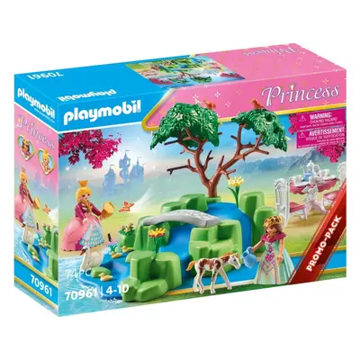 Stavebnice Playmobil 70961 Princezny - Piknik s hříbětem