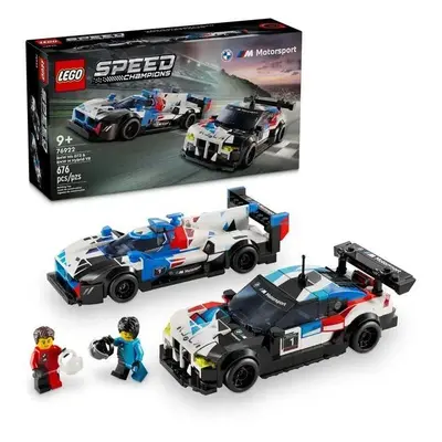 LEGO stavebnice LEGO® Speed Champions 76922 Závodní auta BMW M4 GT3 a BMW M Hybrid V8