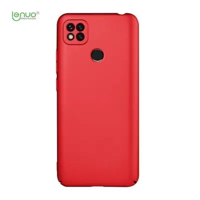 Kryt na mobil Lenuo Leshield pro Xiaomi Redmi 9C, červená