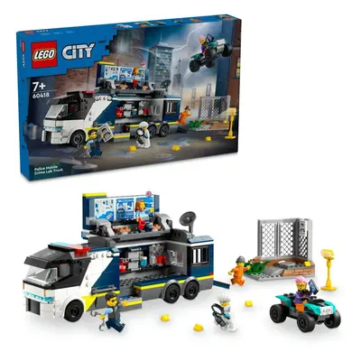 LEGO stavebnice LEGO® City 60418 Mobilní kriminalistická laboratoř policistů