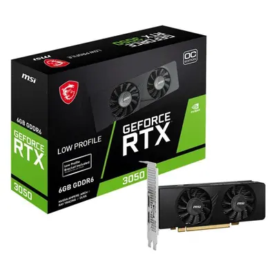 Grafická karta MSI GeForce RTX 3050 LP 6G OC