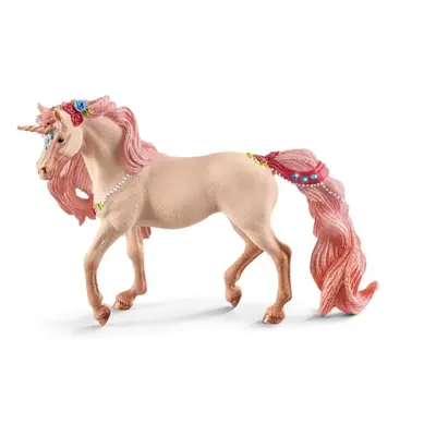 Figurka Schleich Nazdobená kobyla jednorožce 70573