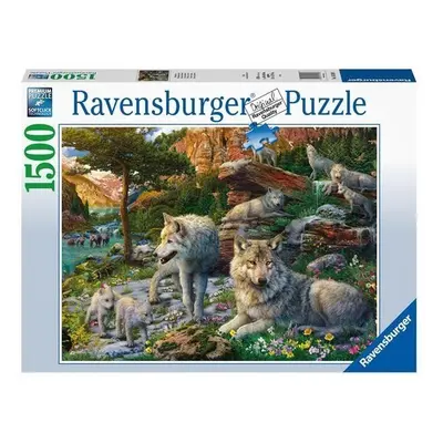 Puzzle Ravensburger 165988 Jarní vlci 1500 dílků