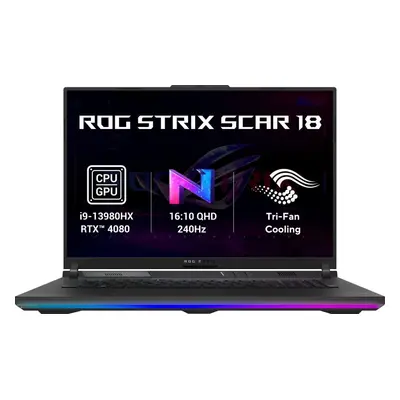 Herní notebook ASUS ROG Strix Scar 18 G834JZ-NEBULA020W Black