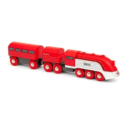 Vláček Brio World 33557 Streamline Aerodynamický vlak