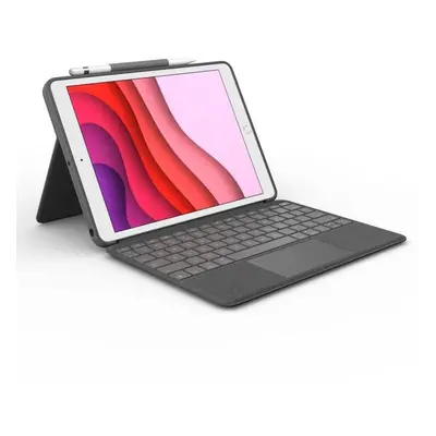 Pouzdro na tablet s klávesnicí Logitech Combo Touch pro iPad 10.2" (7., 8. a 9. Gen) - UK