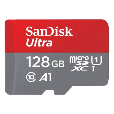 Paměťová karta SanDisk MicroSDX Ultra 128GB + SD adaptér