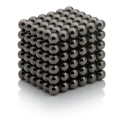 Magnetická stavebnice NeoCube černé, 216 kuliček o průměru 5 mm