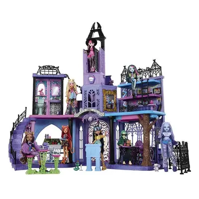 Domeček pro panenky Monster High Strašidelná škola monsterek