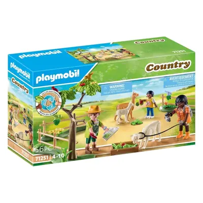 Stavebnice Playmobil 71251 Výlet s alpakami