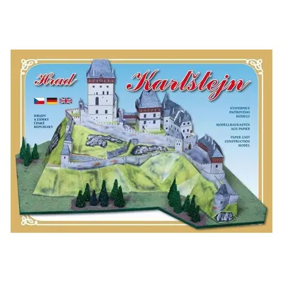 Vystřihovánky Hrad Karlštejn: Stavebnice papírového modelu